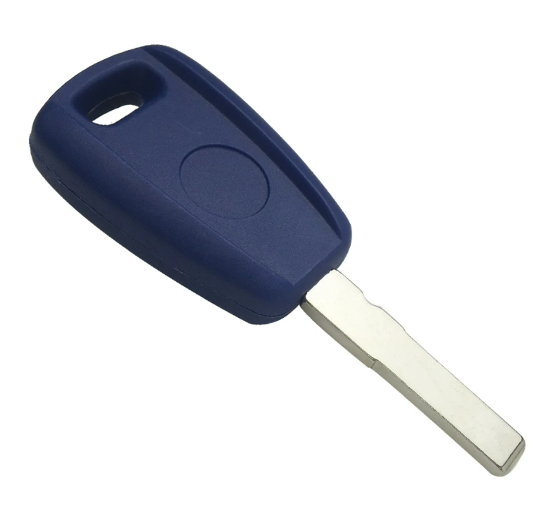 For Fiat 1 button transponder key blank SIP22 blade Blue Color/Black color