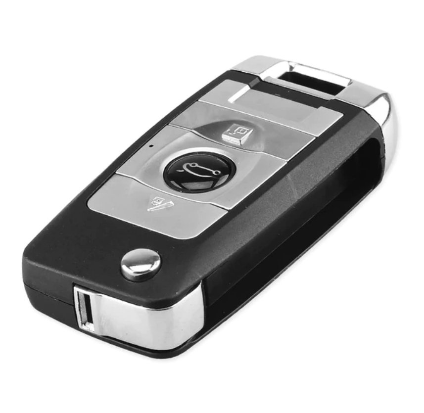For VW modified 3 button flip remote key shell