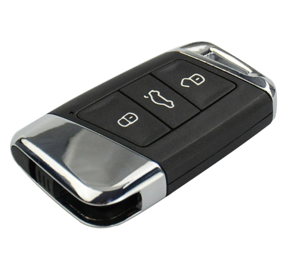 For VW 3 Button  Car Key Shell For Volkswagen VW Passat B8 New Magotan B5 Skoda A7 Variant Insert Blade