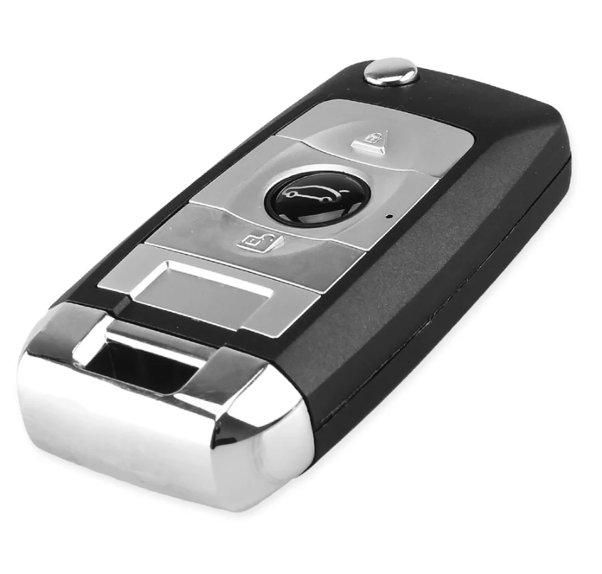 For VW modified 3 button flip remote key shell