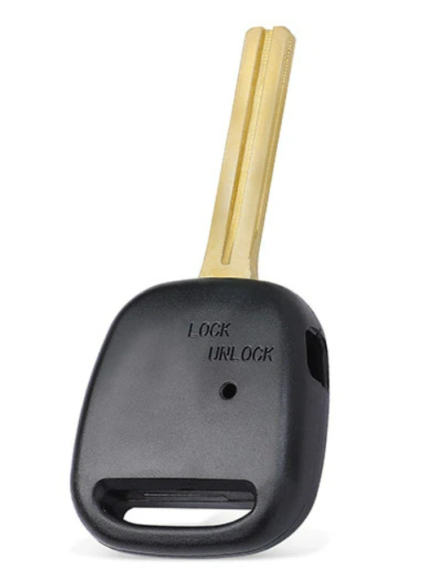 For Toyota  Car Key Shell  Side 1 / 2 Buttons TOY48 Blade with light hole
