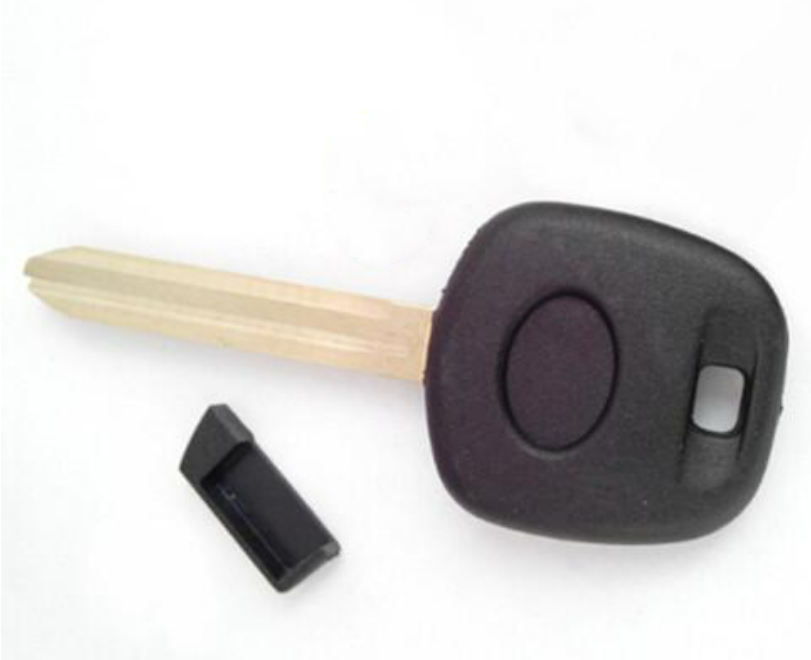 For Toyota  transponder key blank shell with TOY43 blade