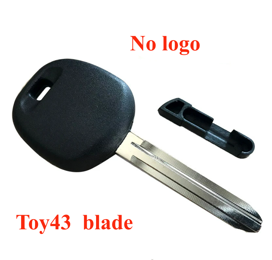 Transponder Key Shell TOY43 Blade For Toyota RAV4 PRADO COROLLA Camry