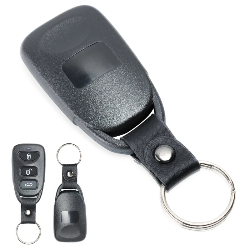 For Hyundai Sonata 3 button remote key shell fob without battery holder
