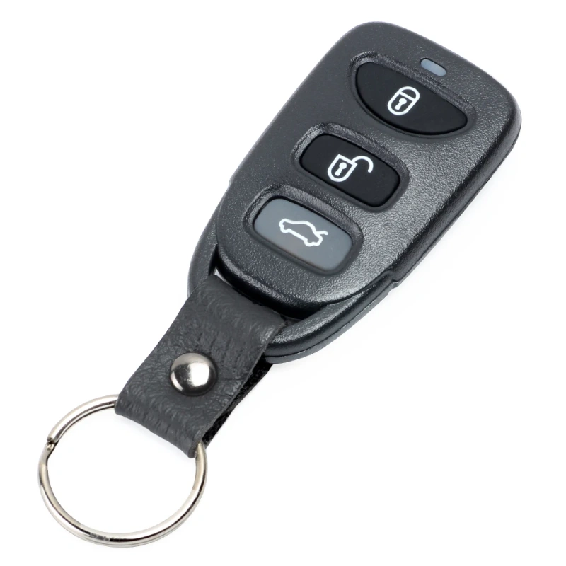 For Hyundai Sonata 3 button remote key shell fob without battery holder