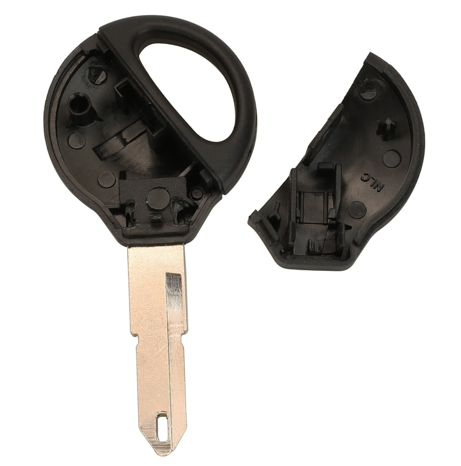 For Peugeot  Car Key Shell 206 Straight Transponder Chip Key