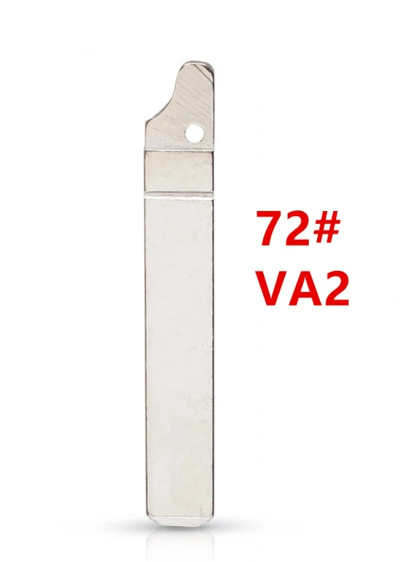72# VA2 VA2T 73# HU83 Key Blade Flip Uncut Car Key Blade for Peugeot 307 407 Citroen Renault