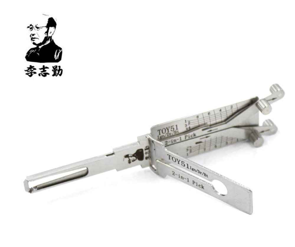 Original Lishi TOY51 2 in1 Decoder and Pick for TOYOTA