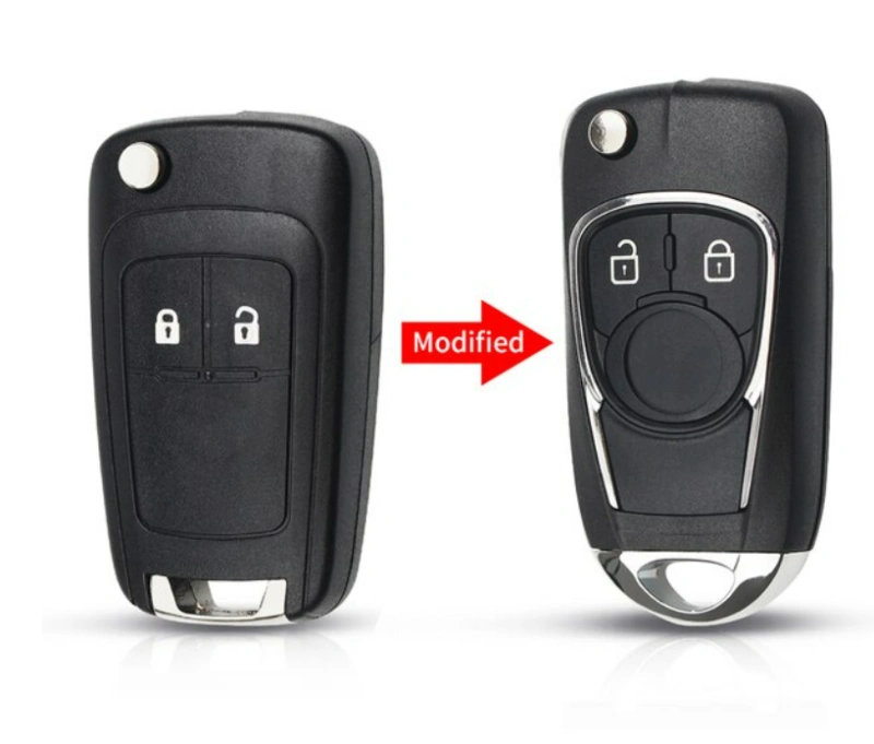 For Chevrolet 2 3 3+1 4+1 Button Modified Car Key Shell