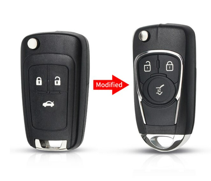 For Chevrolet 2 3 3+1 4+1 Button Modified Car Key Shell