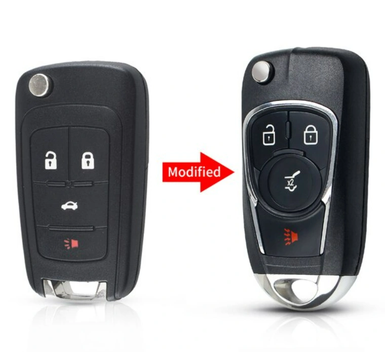 For Chevrolet 2 3 3+1 4+1 Button Modified Car Key Shell