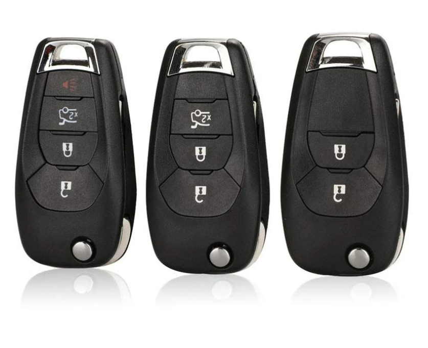 For Chevrolet Cruze Aveo  2 3 3+1 Button Modified flip Car Key Shell