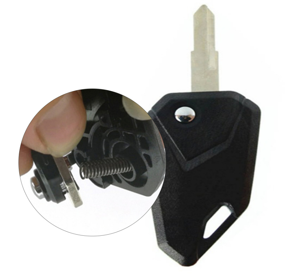 Motorcycle key Blank with left or right blade for Kawasaki BMW Yamaha Suzuki F800 ZX6R