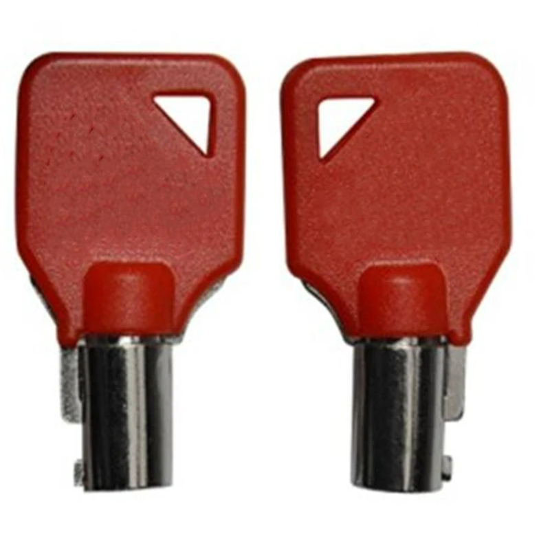 Motorcycle Black red blue Blade Blank Key For Harley