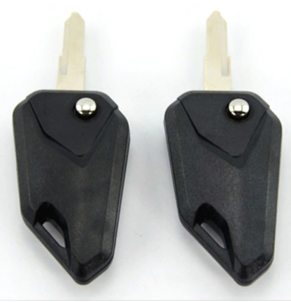 Motorcycle key Blank with left or right blade for Kawasaki BMW Yamaha Suzuki F800 ZX6R