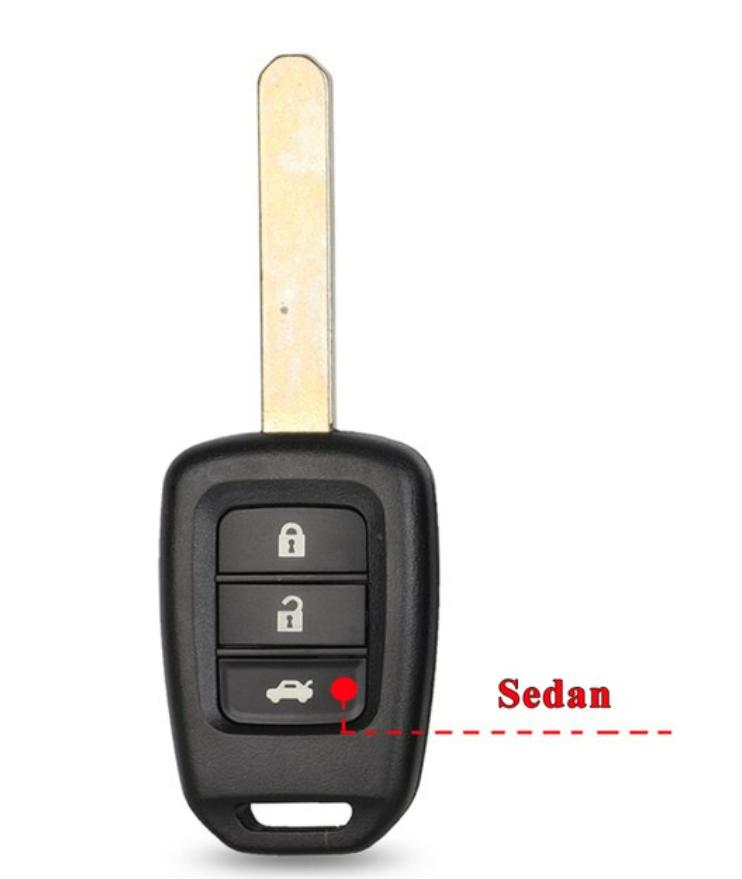 2 3 Buttons Remote Key Shell For Honda Accord CR-V