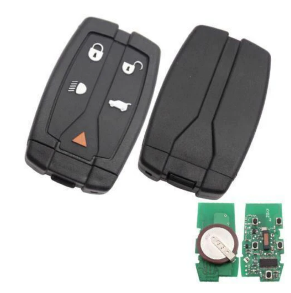 High Quality KYDZ For Land Rover Freelander 2 2007-2015 5 Button Remote Key 4+1 button 433mhz with Pcf7945 Transponder chip