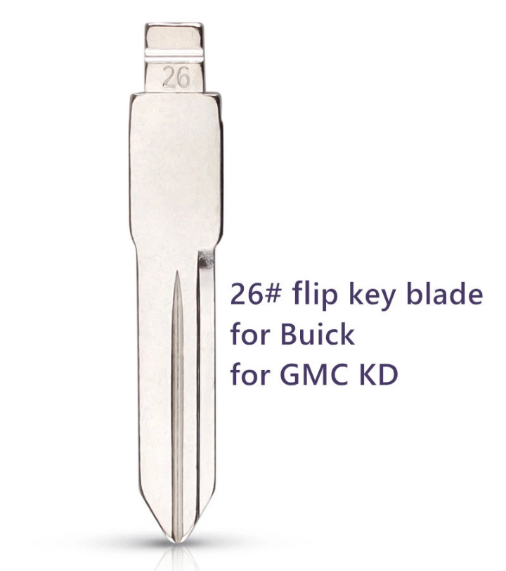 KDIY key blade 26# for Chevrolet Trailblazer Sail Buick