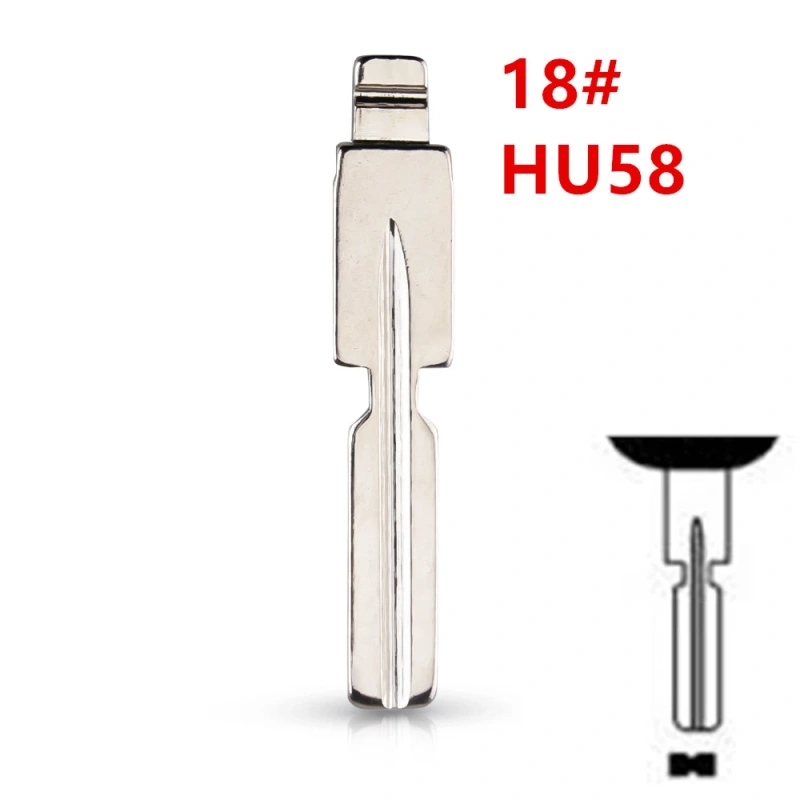 KDIY key Blade HU58 18# For BMW