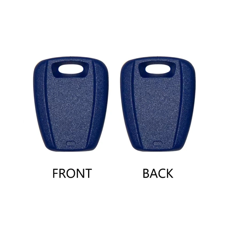 Universal Transponder Car Key Shell Head Fiat Blue Style