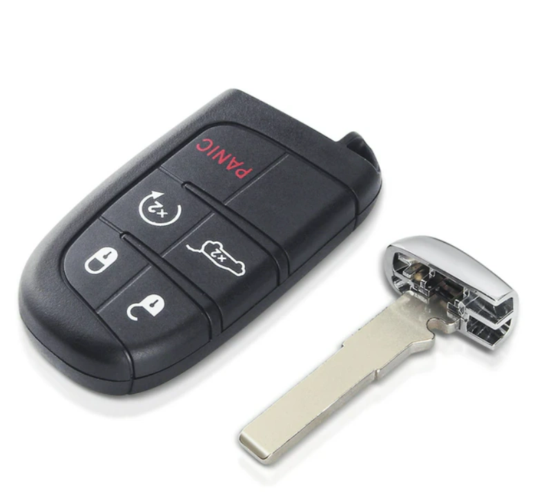 For Jeep Renegade Compass Fiat 500 500X 500L 2015-2020 4A 433MHz Remote Key For Keyless Entry SIP22 Blade M3N-40821302