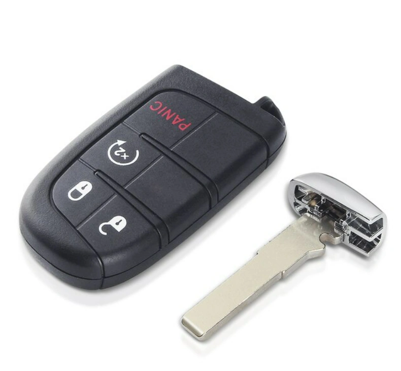 For Jeep Renegade Compass Fiat 500 500X 500L 2015-2020 4A 433MHz Remote Key For Keyless Entry SIP22 Blade M3N-40821302
