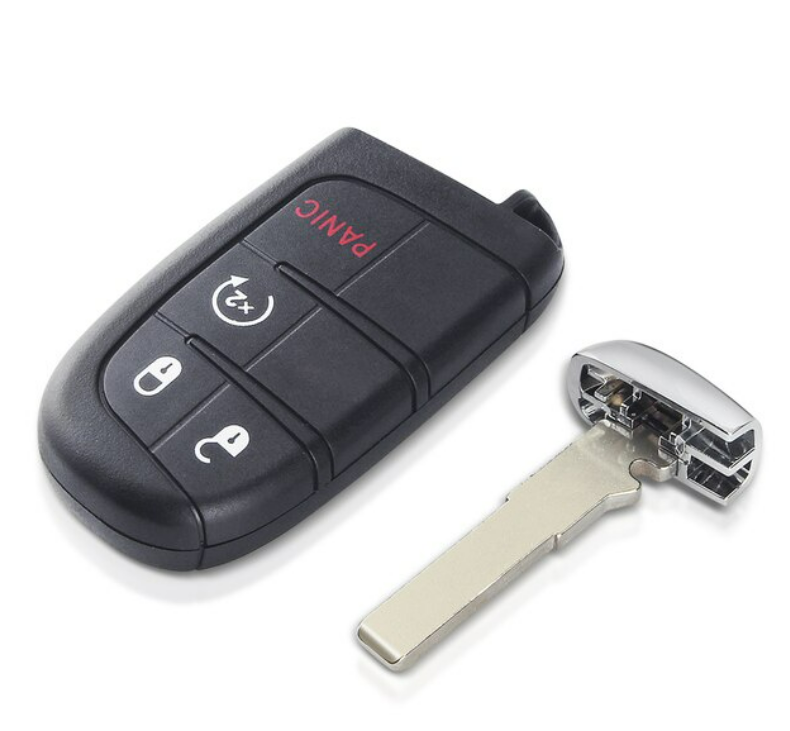 For Jeep Renegade Compass Fiat 500 500X 500L 2015-2020 4A 433MHz Remote Key For Keyless Entry SIP22 Blade M3N-40821302