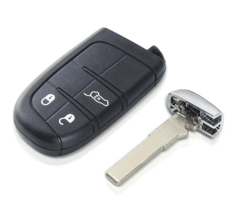 For Jeep Renegade Compass Fiat 500 500X 500L 2015-2020 4A 433MHz Remote Key For Keyless Entry SIP22 Blade M3N-40821302