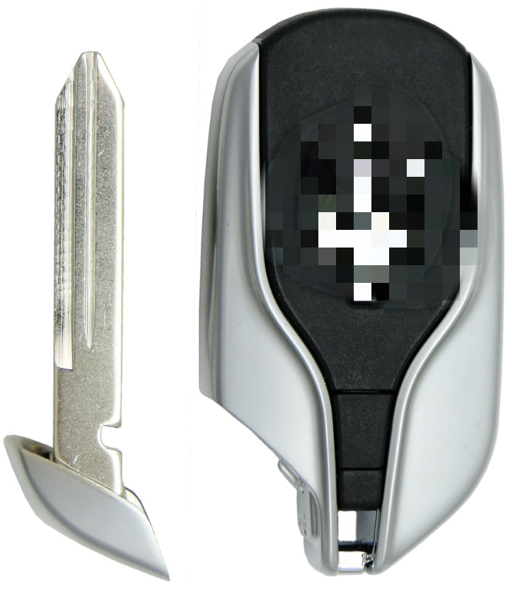 For Maserati Quattroporte Ghibli Levante 4 Buttons Smart Remote Car Key With 433mhz with 46 Chip