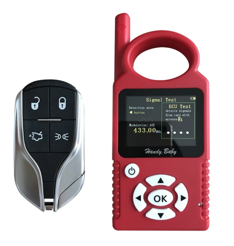 For Maserati Quattroporte Ghibli Levante 4 Buttons Smart Remote Car Key With 433mhz with 46 Chip