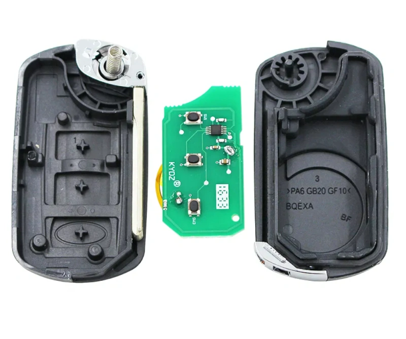 KYDZ board For Land Rover Discovery LR3 EWS System SPORT 3B Folding Remote Key 7935/ID44 Chip 315MHZ/433MHz