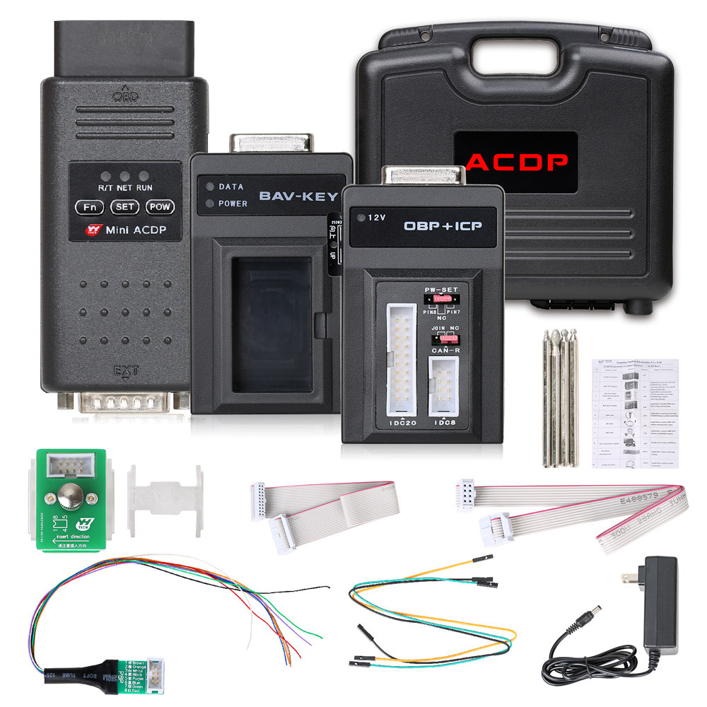 Yanhua Mini ACDP Car Programming Master Programmer Basic Module+Module9 Support KVM from 2014-2018 Add Key & All Key Lost