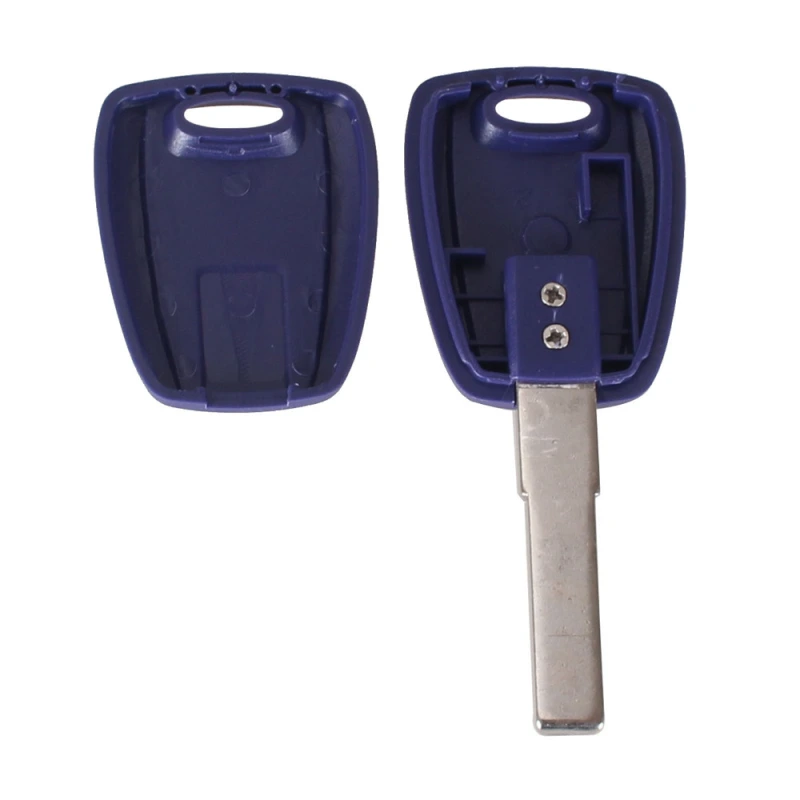 For Fiat transponder key blank SIP22 blade Blue Color
