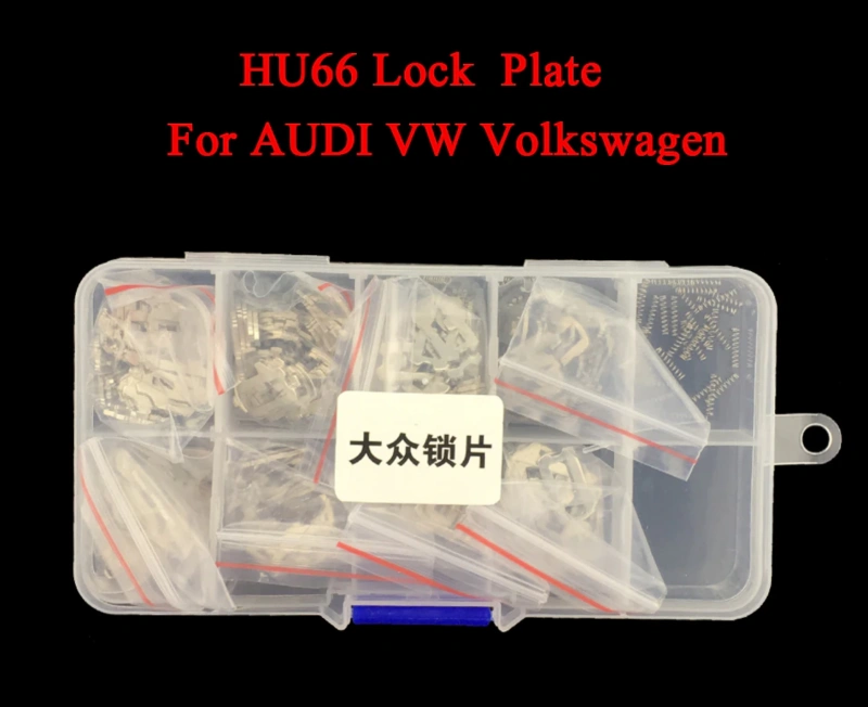 For AUDI VW Volkswagen Car Lock Reed HU66 Plate Plate NO 1.2.3.4,11.12.13.14 Each 25pcs For VW AUDI Lock Repair Kits 200pcs/lot