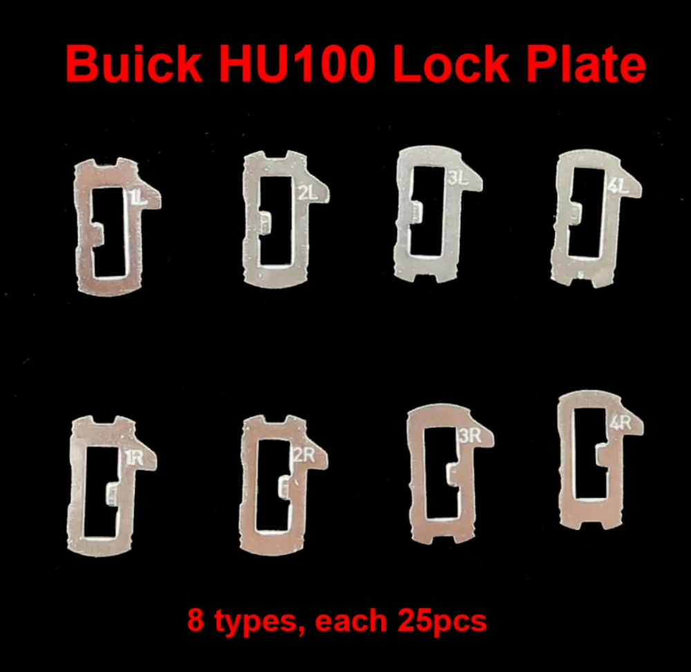 For Chevrolet Opel Buic Car Lock Reed Locking Plate HU100  Each 25PCS 200PCS/LOT
