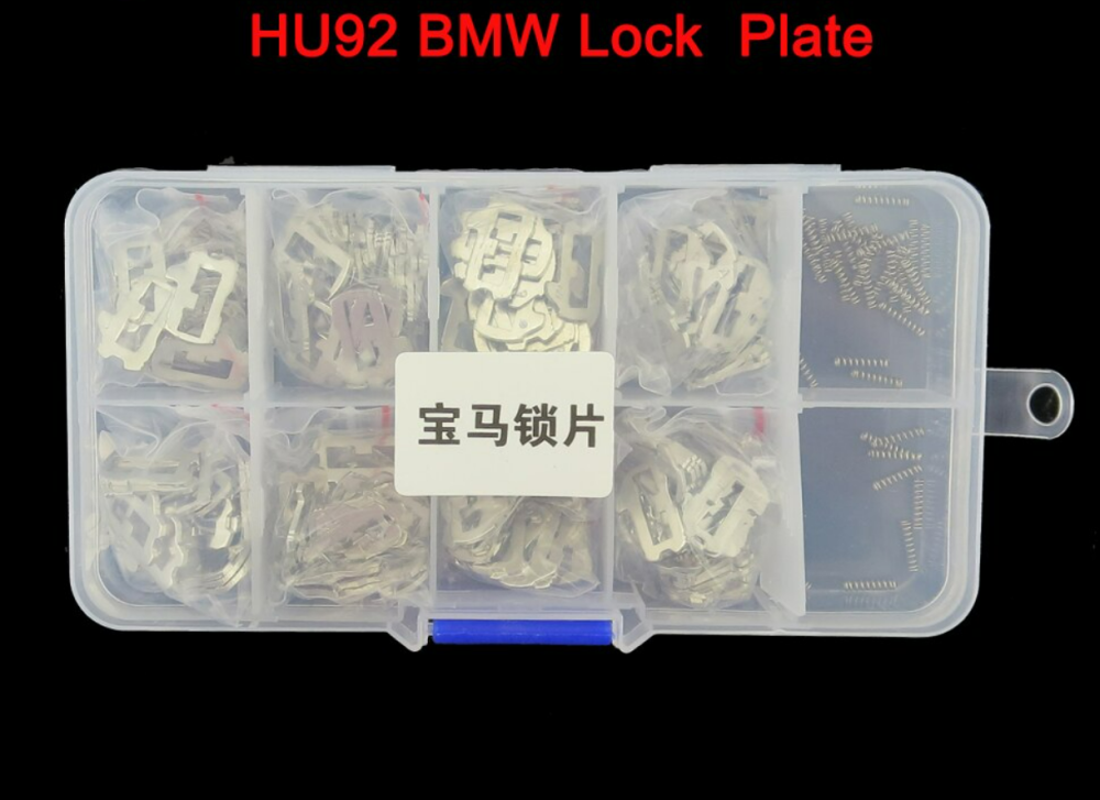 For BMW HU92 Car Lock Reed Plate 8 Types Auto Material Repair Accessaries Kit 200PCS/lot