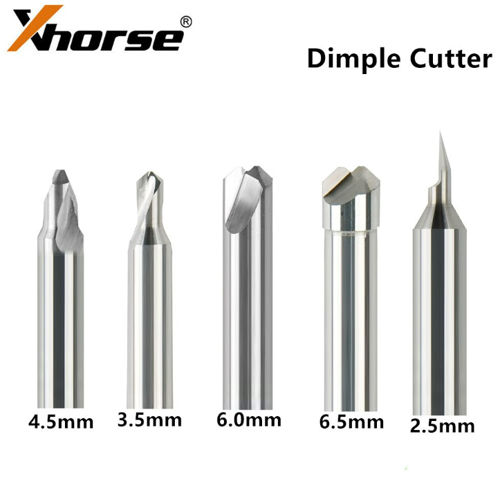 Xhorse XCDU45GL/XCDU35GL/ XCDW60GL/XCDW64GL/XCCD30GL 6.0mm 4.5mm 3.5mm 2.5mm Dimple Cutter External Probe