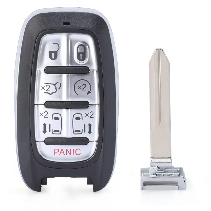 For Chyrsler Pacifica 433MHz Chip 6+1  Buttons Smart Keyless Remote Control Car Key FCCID:M3N-97395900
