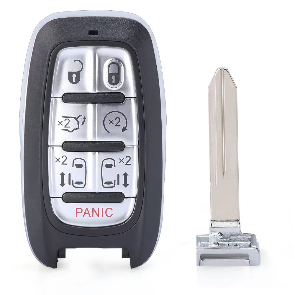 For Chyrsler Pacifica 433MHz Chip 6+1  Buttons Smart Keyless Remote Control Car Key FCCID:M3N-97395900