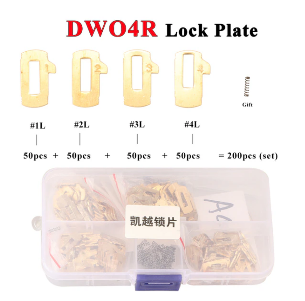 For Chevrolet Opel Buick GMC Car Lock Reed Locking Plate DWO4R  Each 50PCS 200PCS/LOT