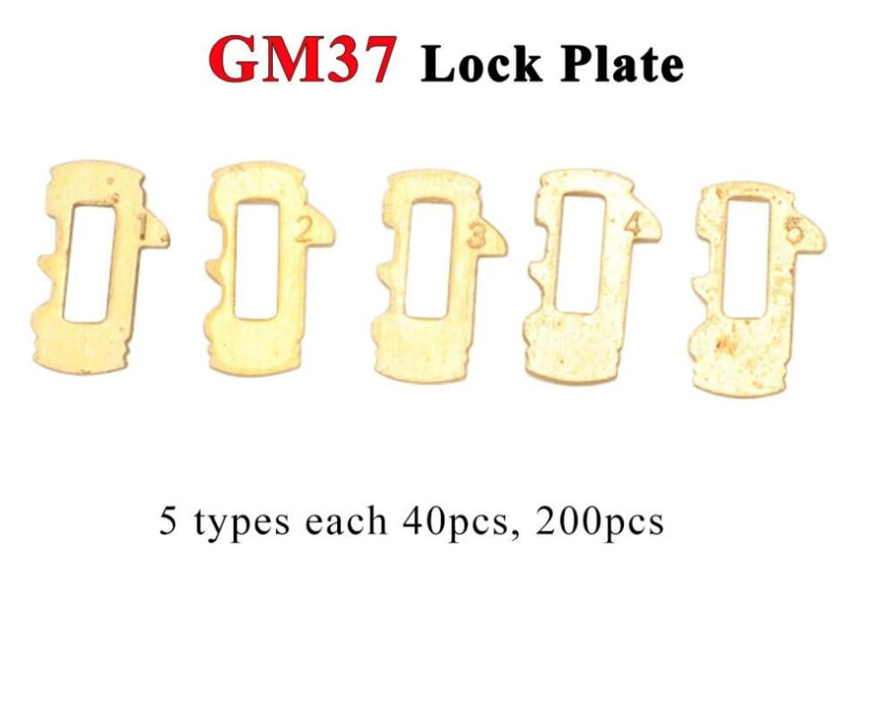 For Chevrolet Opel Buick GMC Car Lock Reed Locking Plate GM37 Each 50PCS 200PCS/LOT