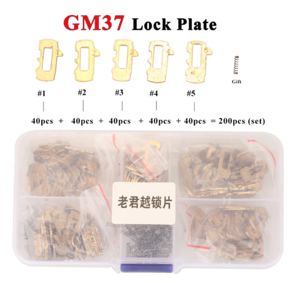 For Chevrolet Opel Buick GMC Car Lock Reed Locking Plate GM37 Each 50PCS 200PCS/LOT