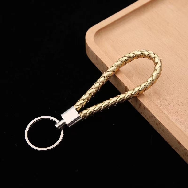 metal leather key chain for remote key