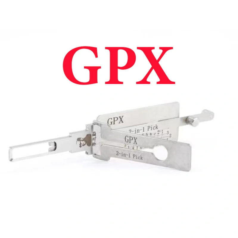 Original LISHI GPX 2 in 1 Decoder and Pick for Motorcycles Lock