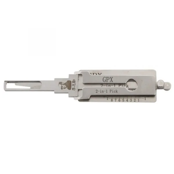 Original LISHI GPX 2 in 1 Decoder and Pick for Motorcycles Lock