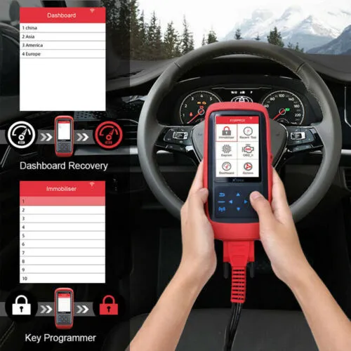 XTOOL X100 Pro2 Auto Key Programmer with EEPROM Adapter Support Mileage Adjustment