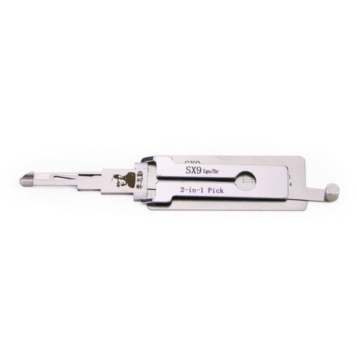 Original LISHI SX9 2 in 1 Decoder and Pick for Citroen Peugeot