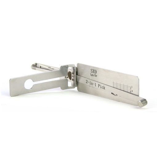 Original LISHI SX9 2 in 1 Decoder and Pick for Citroen Peugeot