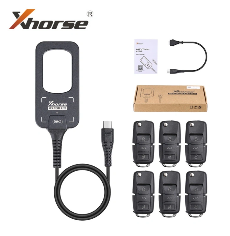 Xhorse VVDI BEE Key Tool Lite Can Generate Transponder Remote Frequency Detection Can Get 6Pcs B5 Remotes for gift