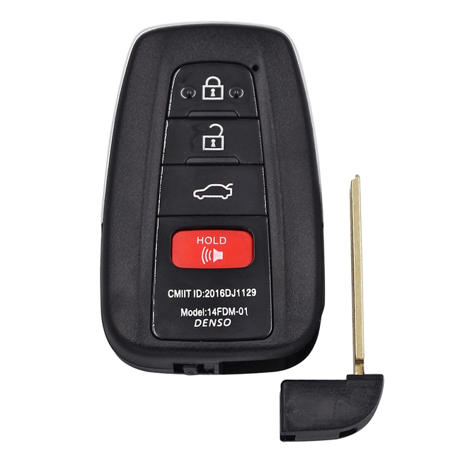 For Toyota Avalon C-HR RAV4 2/2+1/3/4 button smart remote key Shell